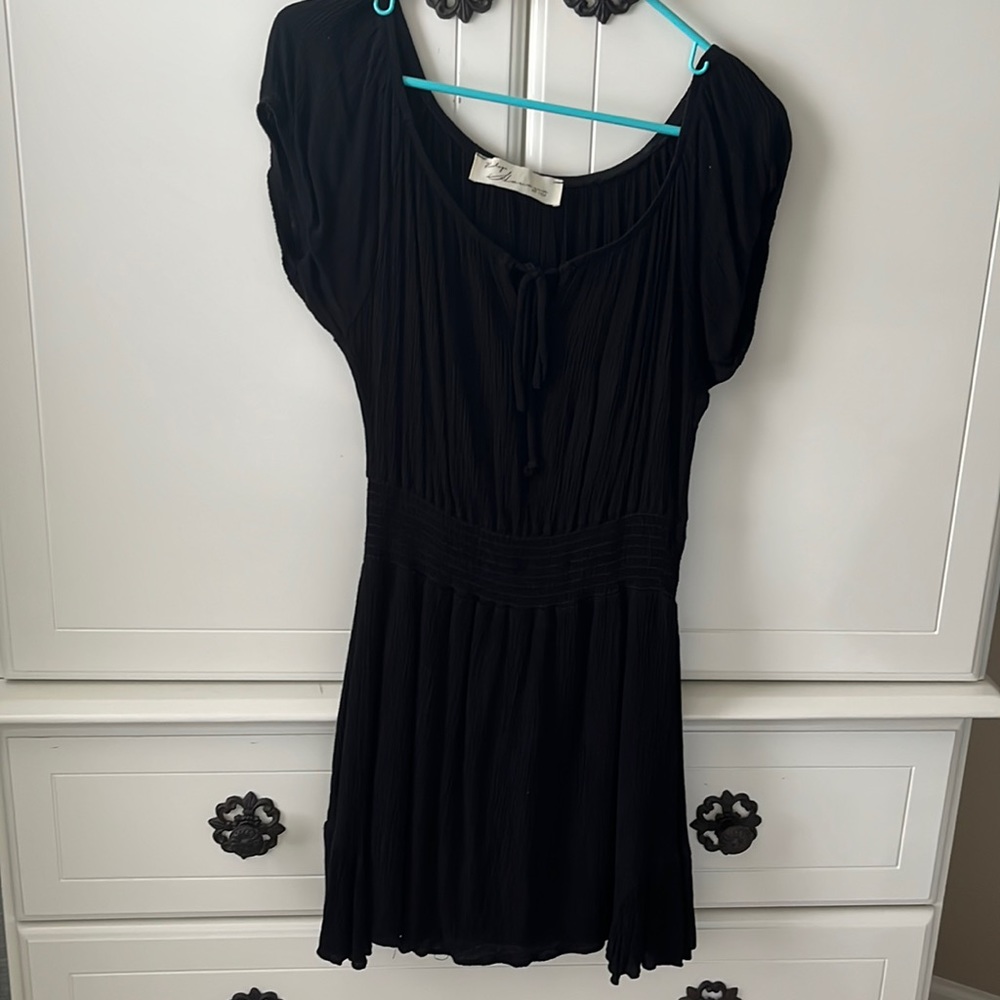 Black summer dress